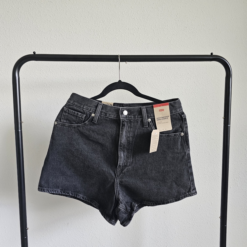 Levi's Black Jean Shorts for Women